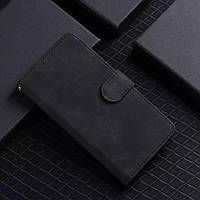 Чохол книжка для Xiaomi Redmi 12 / Poco M6 Pro Anomaly Leather Book Black (Чорний)