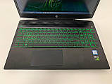 Ноутбук HP 15.6 FullHD IPS i5-8300H на 8 потокових ядрах /16/128+1tb 1050ti   Б/В, фото 5