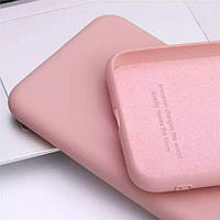 Чехол бампер для Samsung Galaxy S23 FE Anomaly Silicone (с микрофиброй) Sand Pink (Песочный Розовый)