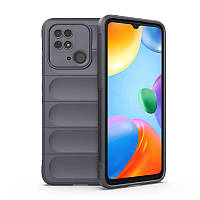 Противоударный чехол бампер для Xiaomi Poco C40 / Redmi 10C Anomaly Beetle PRO Dark Gray (Темно Серый)