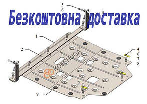 Захист двигуна Kia Ceed SW (2019-) (Захист двигуна  Кіа Сід) Кольчуга