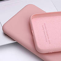 Чехол бампер для OnePlus 9R / 8T Anomaly Silicone (с микрофиброй) Sand Pink (Песочный Розовый)