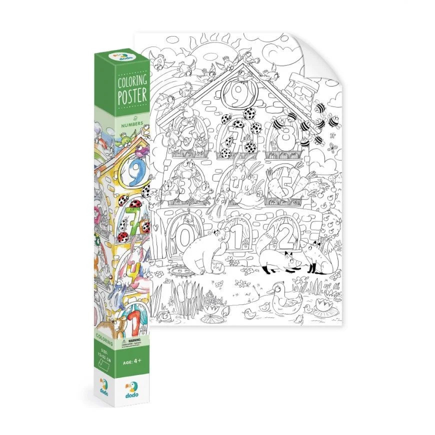Постер-розмальовка Цифри Dodo 300947, фото 1