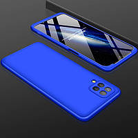 Ультратонкий чехол бампер для Samsung Galaxy A22 / Galaxy M32 / Galaxy M22 GKK Dual Armor Blue (Синий)