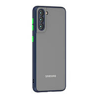 Чехол бампер для Samsung Galaxy M23 / Galaxy M13 Anomaly Fresh Line Blue (Синий)