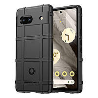 Противоударный чехол бампер для Google Pixel 8 Anomaly Rugged Shield Black (Черный)