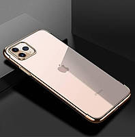 Чехол бампер для iPhone 13 Pro Anomaly Color Plating Gold (Золотой)