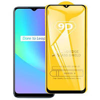 Защитное стекло для Realme C25s / C25 Anomaly 9D Full Glue Tempered Glass Black (Черный)