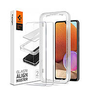 Защитное стекло Spigen ALM GLAS.TR SLIM (2 шт. с трафаретом для поклейки) для Samsung Galaxy A33 5G