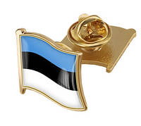 Значок коллекционный флаг Эстонии