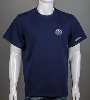 Футболка батал Wilderness 2405б (Уп.4шт 3XL,4XL), Темно-синій