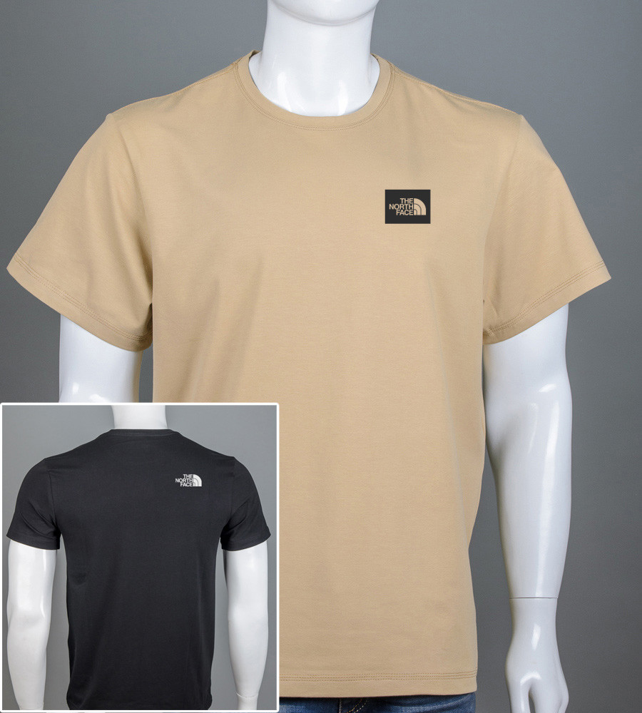 Футболка батал TheNorthFace 2407б (Уп.4шт 3XL,4XL), Таш, фото 1