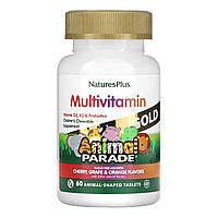 Мультивитамины для детей Nature's Plus Gold Assorted Chewable 60 tabs