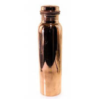 Пляшка мідна з кришкою, що закручується (27х7х7 см)(900 мл.)
