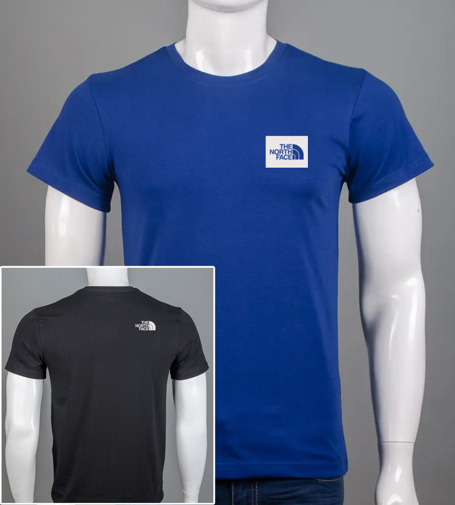 Футболка чоловіча TheNorthFace 2407м (Уп.4шт M-XXL), Синій
