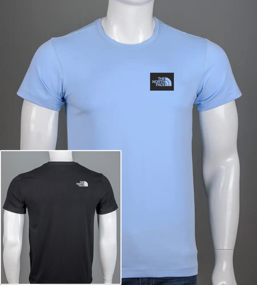 Футболка чоловіча TheNorthFace 2407м (Уп.4шт M-XXL), Блакитний