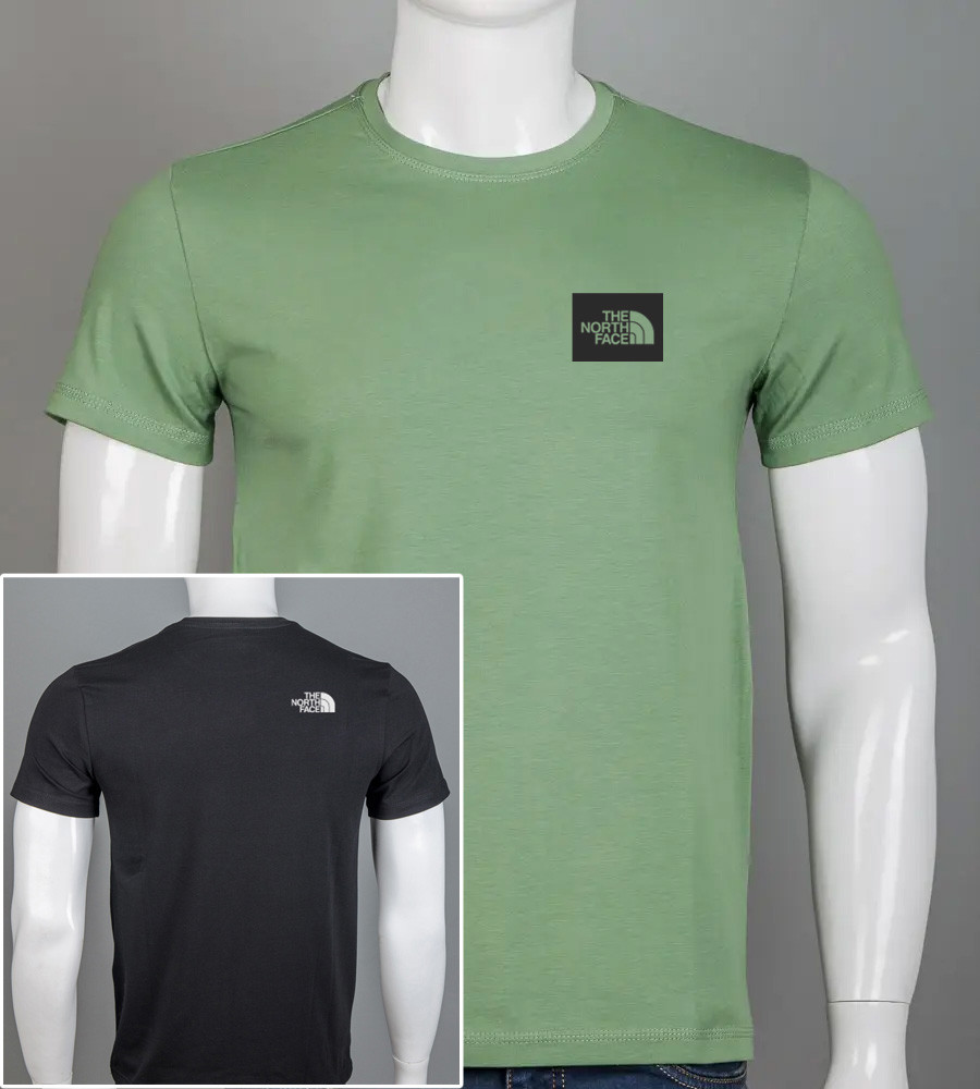 Футболка чоловіча TheNorthFace 2407м (Уп.4шт M-XXL), Оливковий