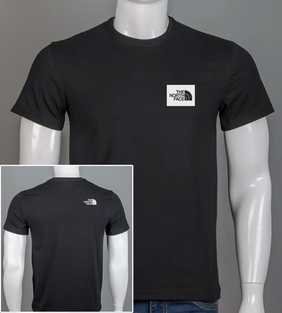 Футболка чоловіча TheNorthFace 2407м (Уп.4шт M-XXL), Чорний