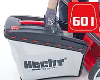 Газонокосарка HECHT 1805 S електрична 5 in 1, 1800Вт, площею до 1000м², швидкість 3,6 км/год, збірник 60л, ширина 46 см, фото 8