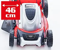 Газонокосарка HECHT 1805 S електрична 5 in 1, 1800Вт, площею до 1000м², швидкість 3,6 км/год, збірник 60л, ширина 46 см, фото 6