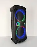 Активна акустична система TMS-D208A колонка з 2 мікрофонами Bluetooth, фото 3