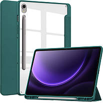 Чохол для Samsung Galaxy Tab S9 FE / Tab S9 Galeo Hybrid Case with S Pen Holder Dark Green