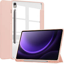 Чохол для Samsung Galaxy Tab S10 FE / S9 FE / S9 Galeo Hybrid Case with S Pen Holder Pink