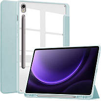 Чохол для Samsung Galaxy Tab S10 FE / S9 FE / S9 Galeo Hybrid Case with S Pen Holder Light Blue