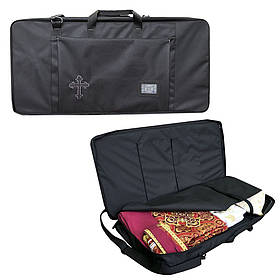 Сумка священика для одягання СНР-6 (ризи), 45х95х10см, поліестер D600, з вишивкою хрестом