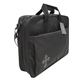 Сумка священика для одягання СНР-3: 50х35х10см, поліестер D600, водовідштовхувальна, з кишенями