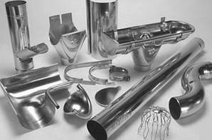 Металеві водостічні системи оцинковані та з полімерним покриттям