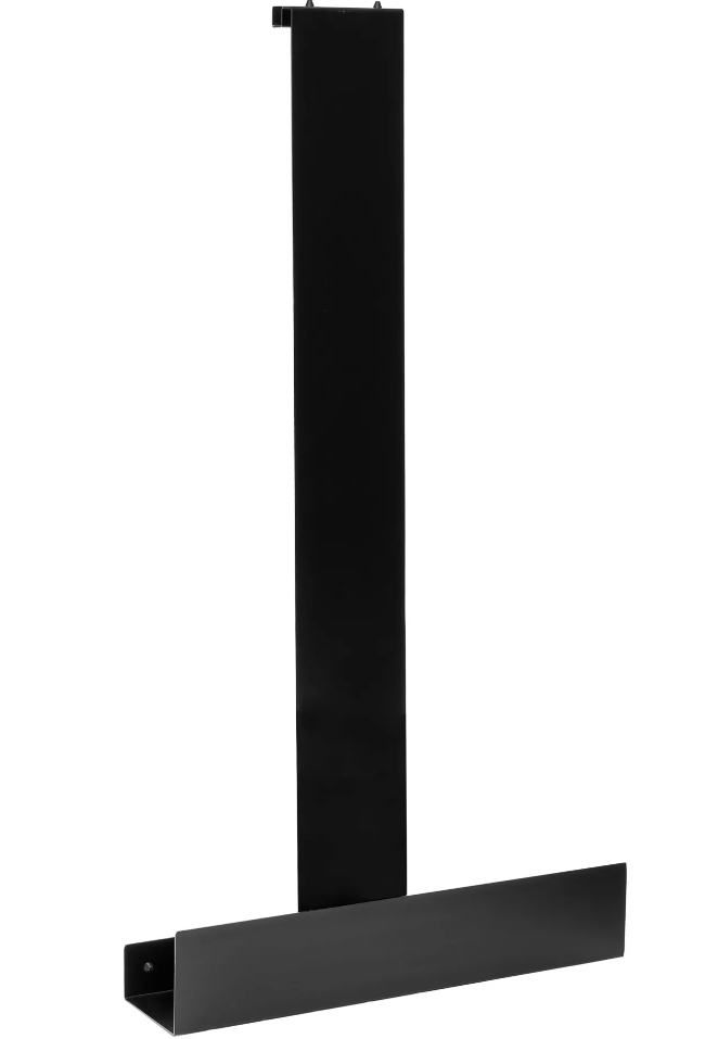 Полка REA TORI BLACK на душевую стенку Hatka - То Что Нужно - фото 2 - id-p2089660251