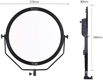 48W Постійне світлодіодне світло — кругла панель Falcon SO-48TD LED Circle, Ø40 см