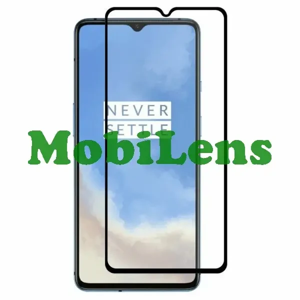 OnePlus 7T, HD1900, HD1901, HD1903, HD1905, HD1907 Захисне скло чорне