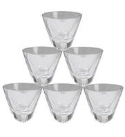 Набор низких стаканов для виски Bohemia Triangle 29j22/0/93k50/320 320 мл 6 шт l