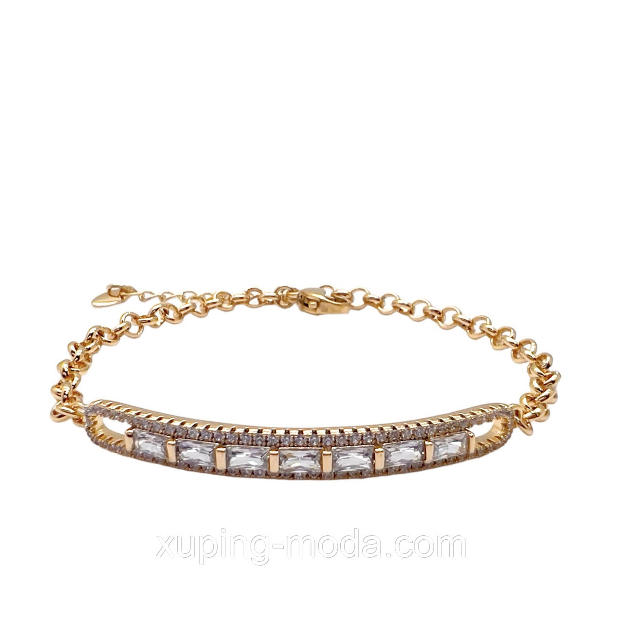 17+2,5 см. Браслет xuping. 18k, фото 1