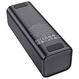 Потужний повербанк PD140W HOCO Electric power bank 25000mAh Q17 Black | 1USB/2Type-C QC/PD3.1 140W/5A, фото 3