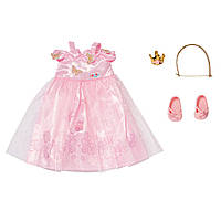 Набор одежды для куклы BABY BORN - ПРИНЦЕССА (платье, туфли, корона) Hatka - То Что Нужно