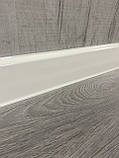 Плінтус підлоговий "Система" колір ясен сірий, розміри 2200х80х22, фото 4