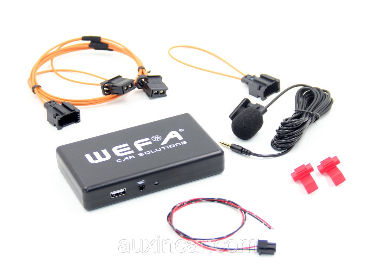 Адаптер most оптика Wefa - 608 до Porsche 911 997 987 usb/bluetooth + mic