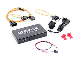 Адаптер most оптика Wefa - 608 до AUDI з 2G mmi A6C6, A8, Q7 usb/bluetooth + mic