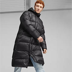 Чоловічий зимовий пуховик Puma LONG HOODED DOWN COAT (675377 01)