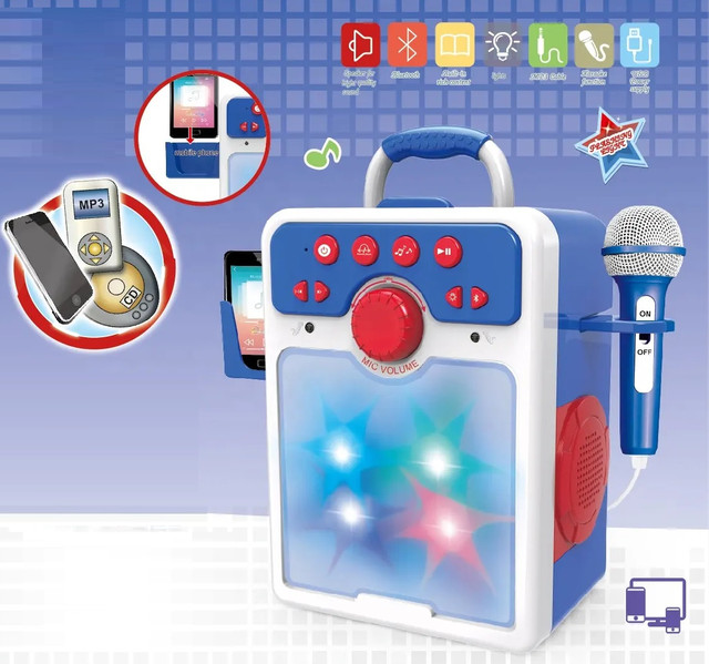 Дитячий караоке з мікрофонами