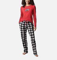 Піжама жіночий. Columbia Women's Set Red- Grey Buf size: M