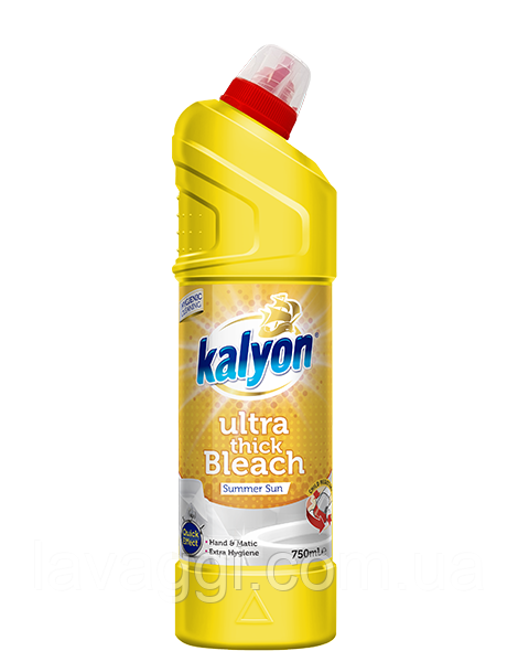 Дезинфікуючий засіб для туалету Kalyon Ultra Thick Bleach Summer Sun 750 мл