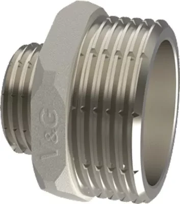 Ніпель перехідний 2"х   1/2" V&G {36}, фото 1