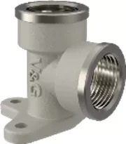 Кутник з кріпленням 1/2"ВВ (водорозетка)V&G {36}, фото 1