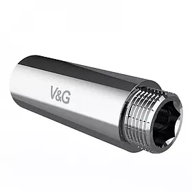Подовжувач 1" 20мм хром V&G {45}