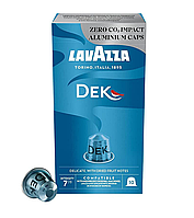 Nespresso капсулы Lavazza Decaffeinato 10шт без кофеина Италия кофе в капсулах Неспрессо Лавацца