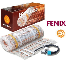 Нагрівальний мат Fenix LDTS M 160 (1 м2/160 Вт) у плитку, тепла підлога електрична Фенікс, двожильна